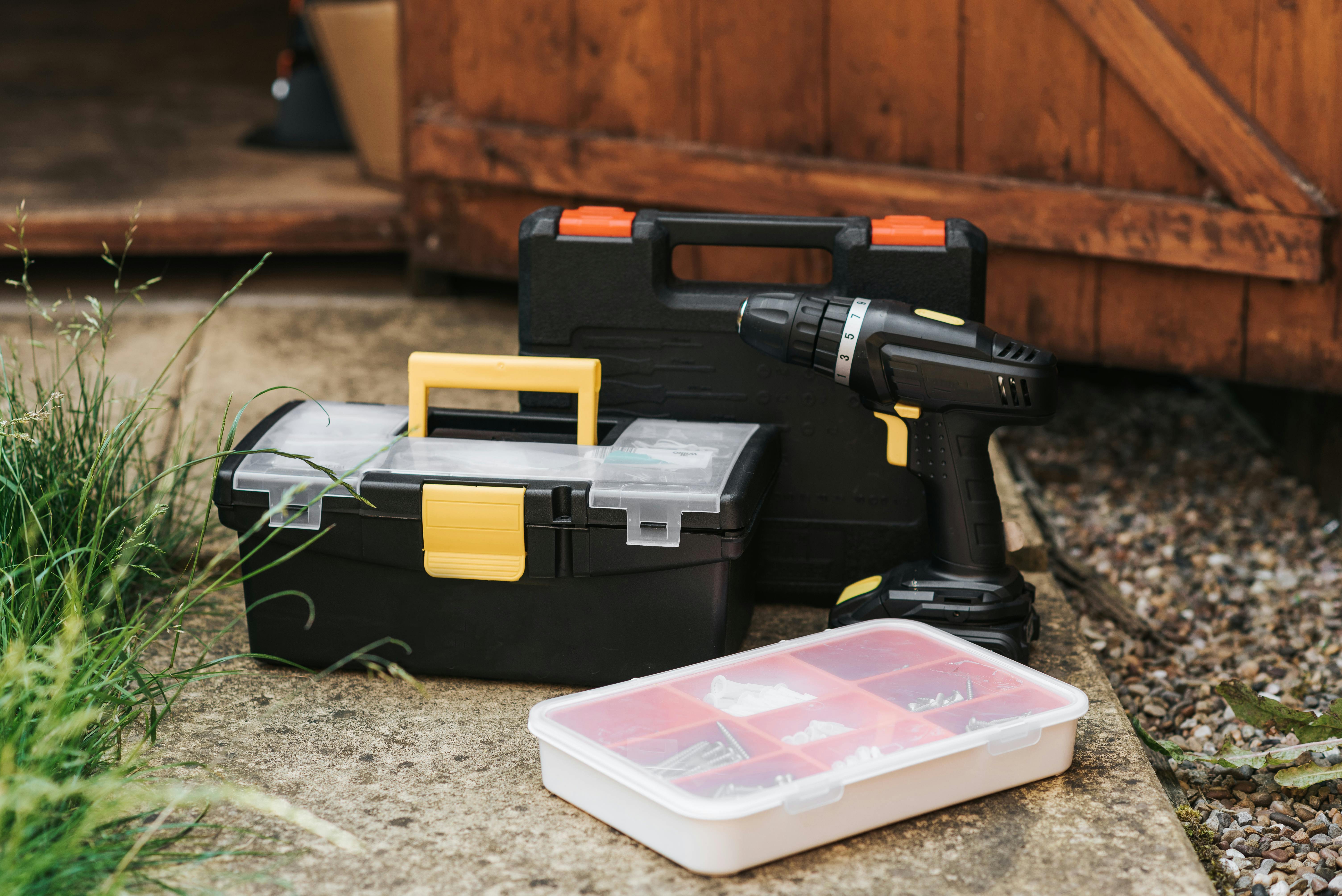 Professional garage door repair tools